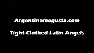 Globoko pihanje mladega dekleta