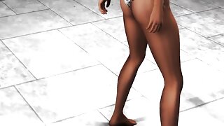 Kurba faha in skače na tiča